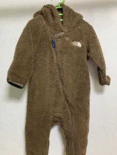 THE NORTH FACE フリースロンパース F ブラウン