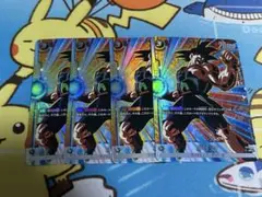 ドラゴンボールカード フュージョンワールド バーダック パラレル 4枚