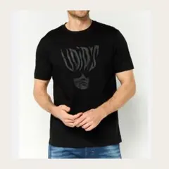 DIESEL プリント Tシャツ　カットソー　半袖 XL 黒　メンズ