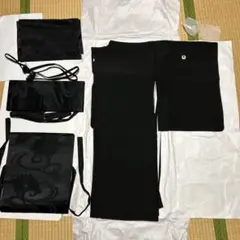 高級着物喪服（未使用品）紋付4点セット