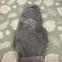 Edwin グレー バルーンワイドデニム