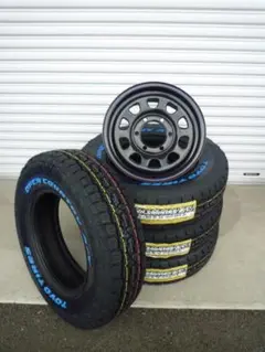 送料込☆TOYOオープンカントリーA/TⅢ☆195/80R15LT☆ハイエースのサムネイル
