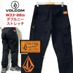 VOLCOM ダブルニー ストレッチペインターパンツ キャリパーワークパンツ