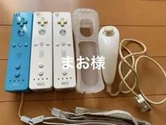 【値下げ交渉承ります】Wiiリモコン 3本　ヌンチャク、シリコンカバー