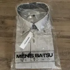 週末限定値下げ　MEN'S BATSU SECOND 長袖ドレスシャツ