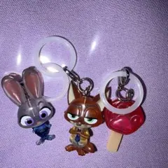 ズートピア めじるしアクセサリー ニック ジュディ アイスキャンデー まとめ売り