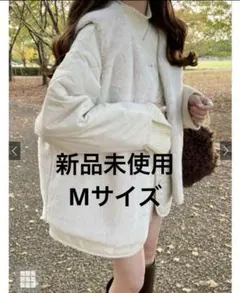 新品未使用 GRL ファーベストXキルティングジャケットセット [fo1618]