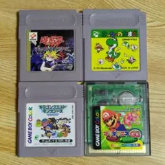 ゲームボーイソフト 4点