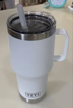 YETI Rambler マグカップ ストロー付き ホワイトのサムネイル