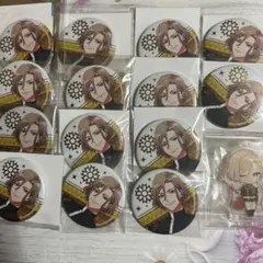 A3 エースリー 摂津万里 キャラバッジ 缶バッジ アニカフェ アクキー