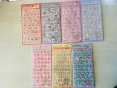 国内正規品　サンリオボンボンドロップシールシール7枚セット