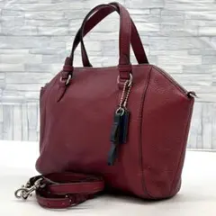 美品　希少 COACH 　コーチ 　2WAY 　ショルダーバッグ 　30281