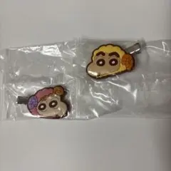 クレヨンしんちゃん　カプセルヘアクリップ3