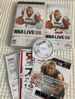 PSPソフト NBA ライブ 06 シリアルシール付き