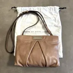 MARC BY MARC JACOBS ブラウン ショルダーバッグ レザー