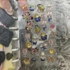 ズートピア ボンボンドロップシールミニ正規品 おすそ分け