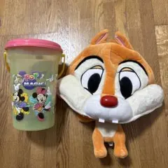 TDL 東京ディズニーランド　レア　ポップコーンバケット　デール　ファンキャップ