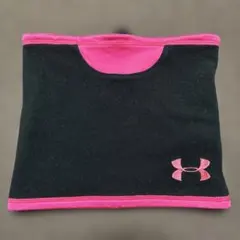 UNDER ARMOUR ネックウォーマー 黒/ピンク