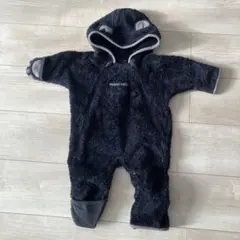 mont-bell フリースロンパース 黒 monbell