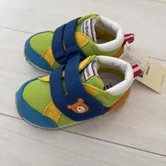 新品未使用ミキハウス　ホットビスケッツセカンドスニーカー13.5cm