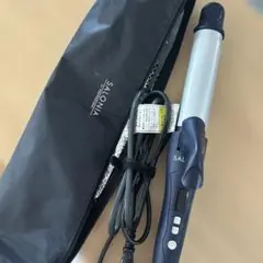 SALONIA カールヘアアイロン ネイビー