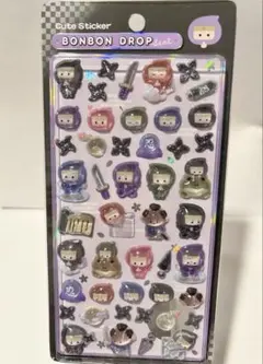 【正規品】ボンボンドロップシール♡和柄/忍者
