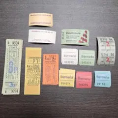 海外 ヴィンテージ チケット 紙モノ 70枚