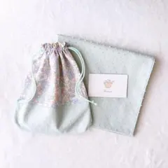 93〉Today☆様 リバティ ハンドメイド オーダー 巾着袋 手提げバッグ