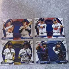 topps series2 2025 デュアルインサート　４枚セット！