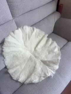 신생아 포토 펠트 시트 화이트