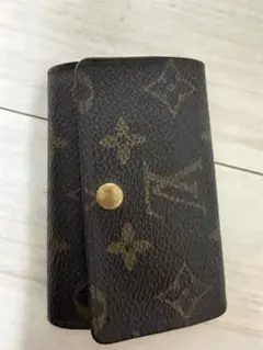 【最終値下げ】Louis Vuitton レザー キーケース ダークブラウン