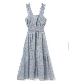 シャーリング花柄ワンピース　グレイル　GRL