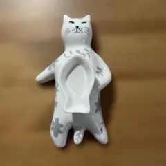 【Zappy / ザッピー】ねこのインセンストレイ（お香立て/アロマなど）