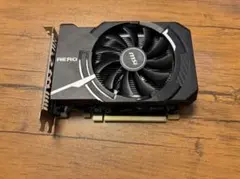 msi Radeon RX550 AERO ITX 4G OC動作品