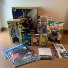 ヒロアカ 一番くじ 紡ぐ力 紡がれる想い ヒロアカ原画展 グッズ15点まとめ売り