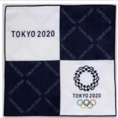 新品 東京2020オリンピックエンブレム ガーゼハンカチーフ ハンカチのサムネイル