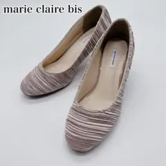 marie claire bis プリーツパンプス 23.5 パーティー 結婚式のサムネイル