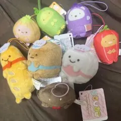 すみっコぐらし あつまるんです いろんななかまマスコット 全5種コンプ