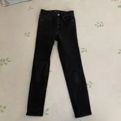 ZARA ザラ ブラック スキニーデニムパンツ レディース