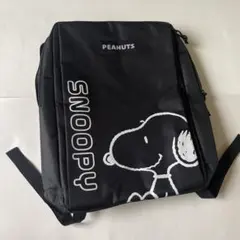 【新品未使用】スヌーピー PEANUTS リュックサック ブラック