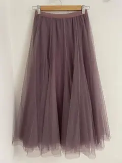 fifth チュールロングスカート