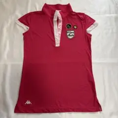 Kappa レディース ゴルフシャツ ピンクのサムネイル
