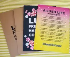 LUSH ショッパー 4枚セット