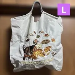 プライスダウン❤️ボールアンドチェーン❤️Caffarel ❤️猫刺繍 トートバッグ