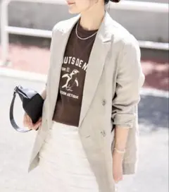 【新品】2025SS SLOVE IENA フレンチリネンジャケット