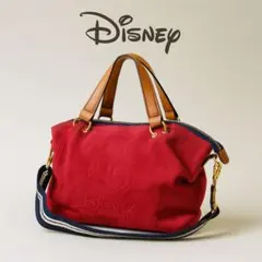 Disney 美品 ミッキー×サマンサ 2wayバッグ