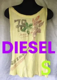 DIESEL カットソー ノースリーブ タンクトップ