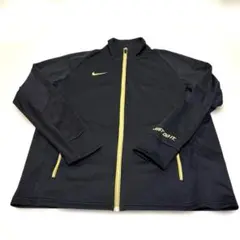 NIKE DRI -FIT ジャ－ジ　 黒×ファスナー部分ゴ－ルドのサムネイル