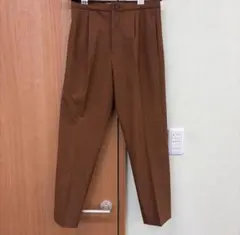 plage ストレッチ　シガレットパンツ 36 ブラウンのサムネイル