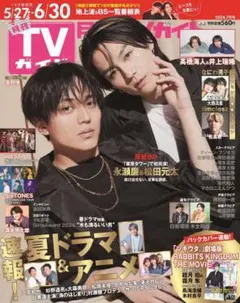【切り抜き】月刊TVガイド 7月号　髙橋海人×井上瑞稀　記事